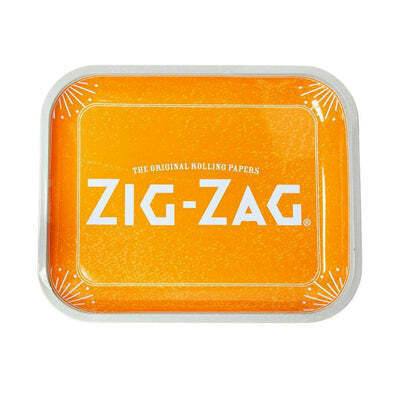 Zig Zag Tray Large-Orange
