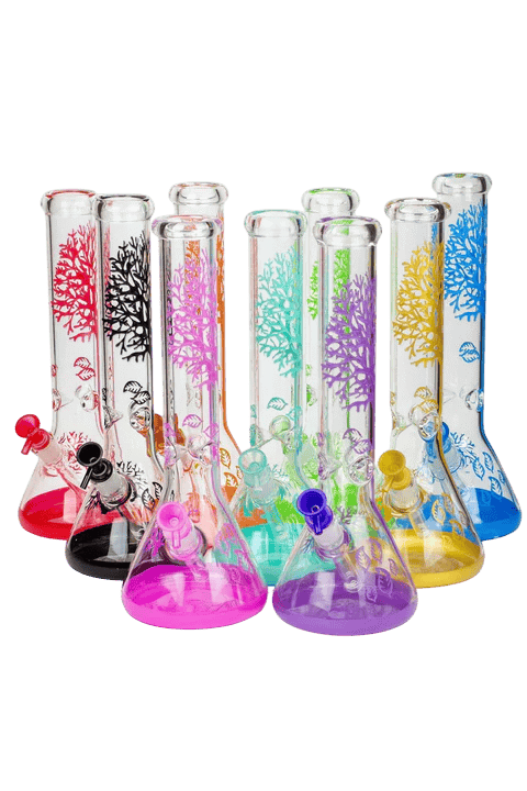 15″ Glass Tree Bong with Bowl