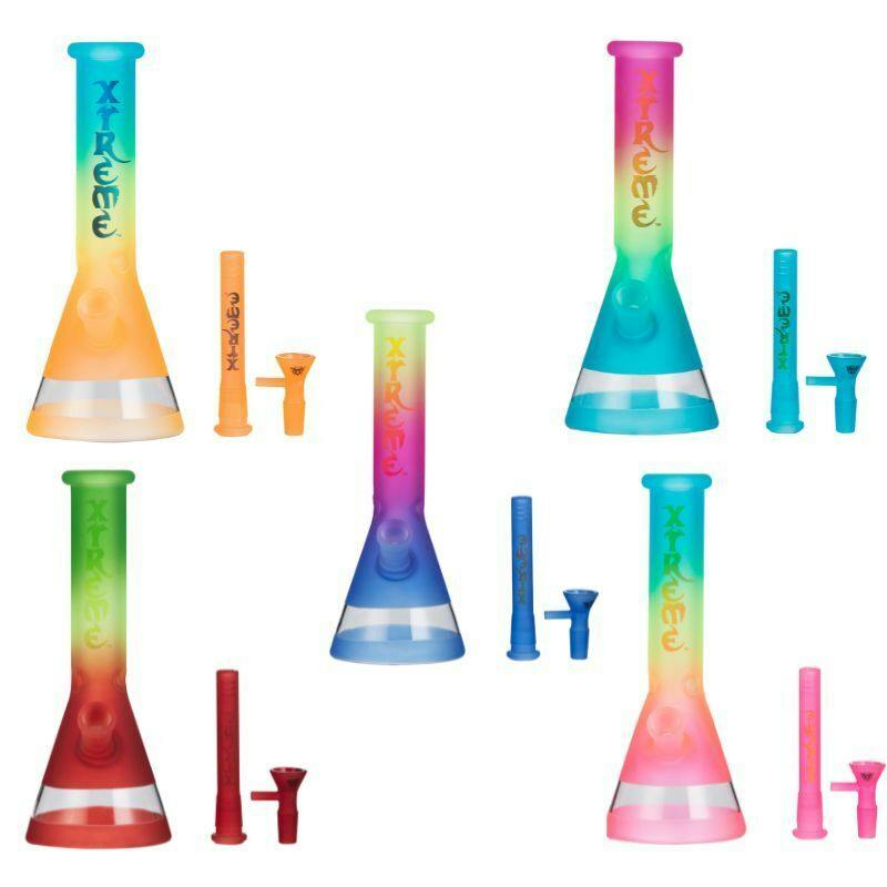 10″ Xtreme Neon Sherbet Beaker Bong