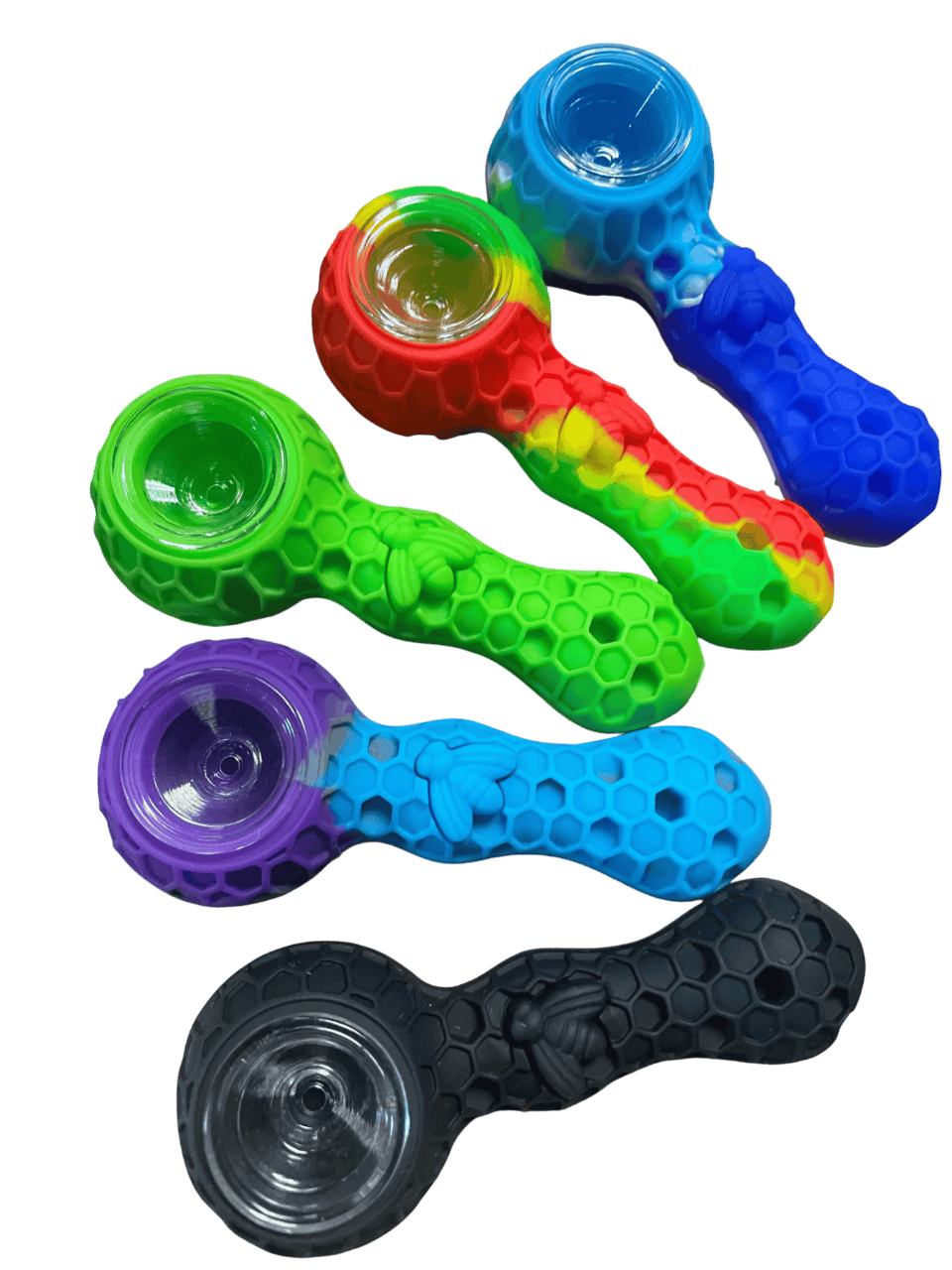 4'' Mini Silicone Pipes – Assorted Color