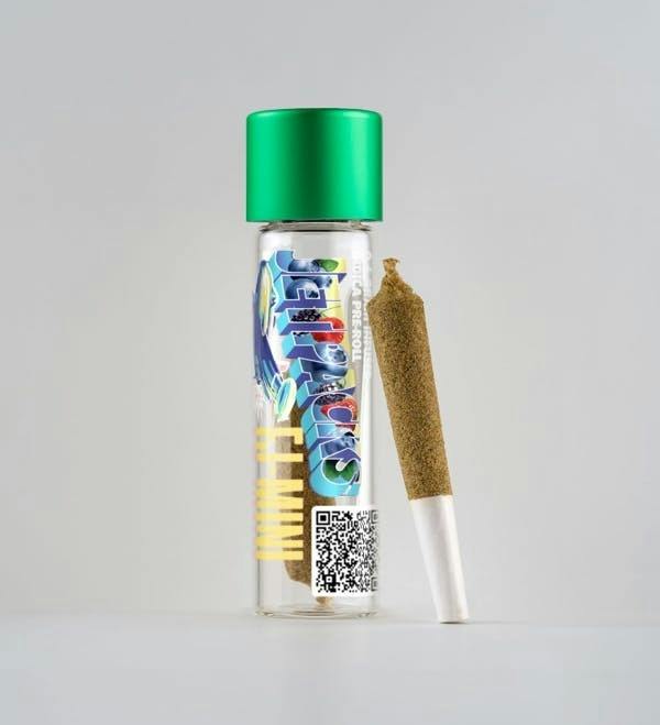 Jetpacks | Blueberry Kush | .6g FJ-Mini Infused Pre-Roll