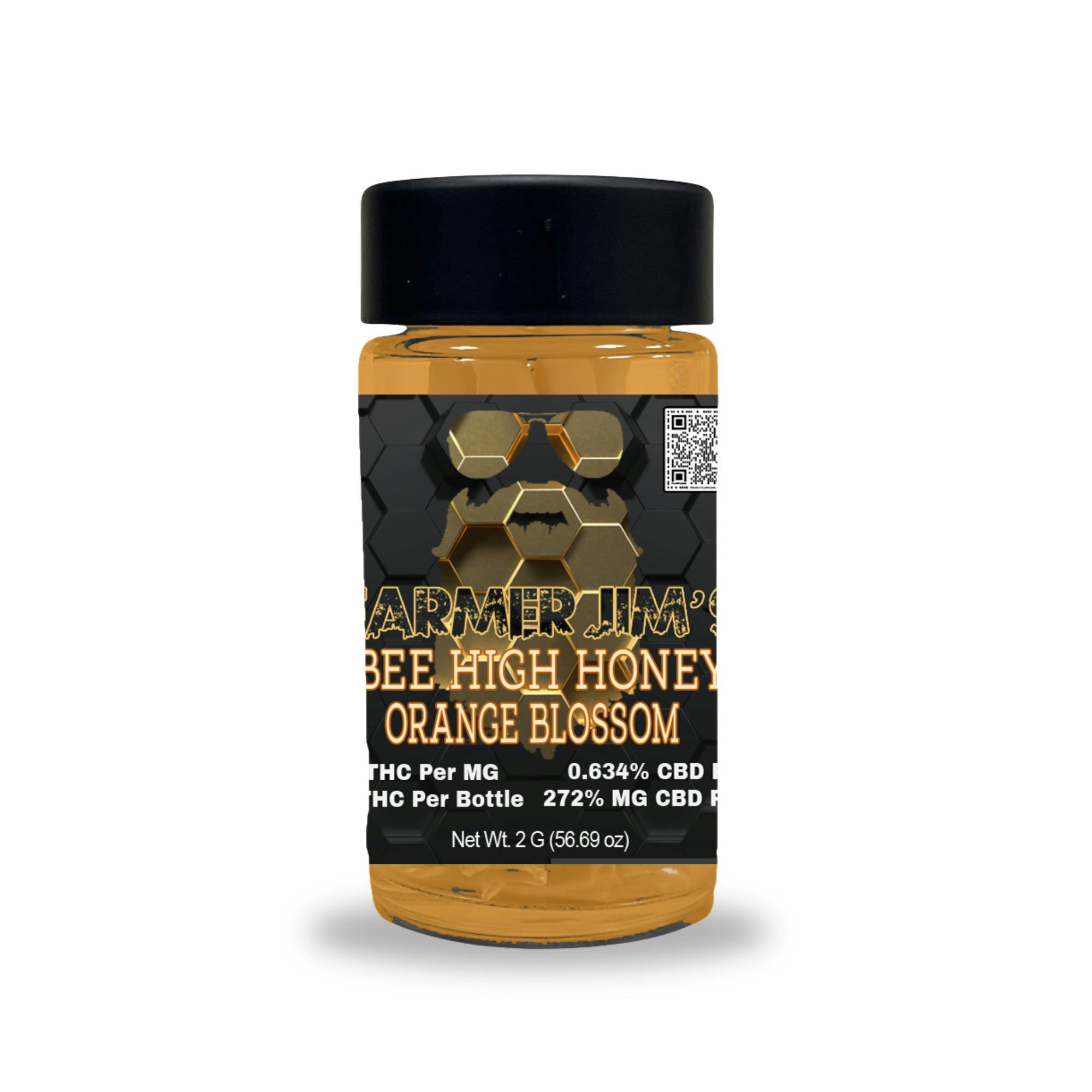 Farmer Jim | 2oz Orange Blossom Honey Jar