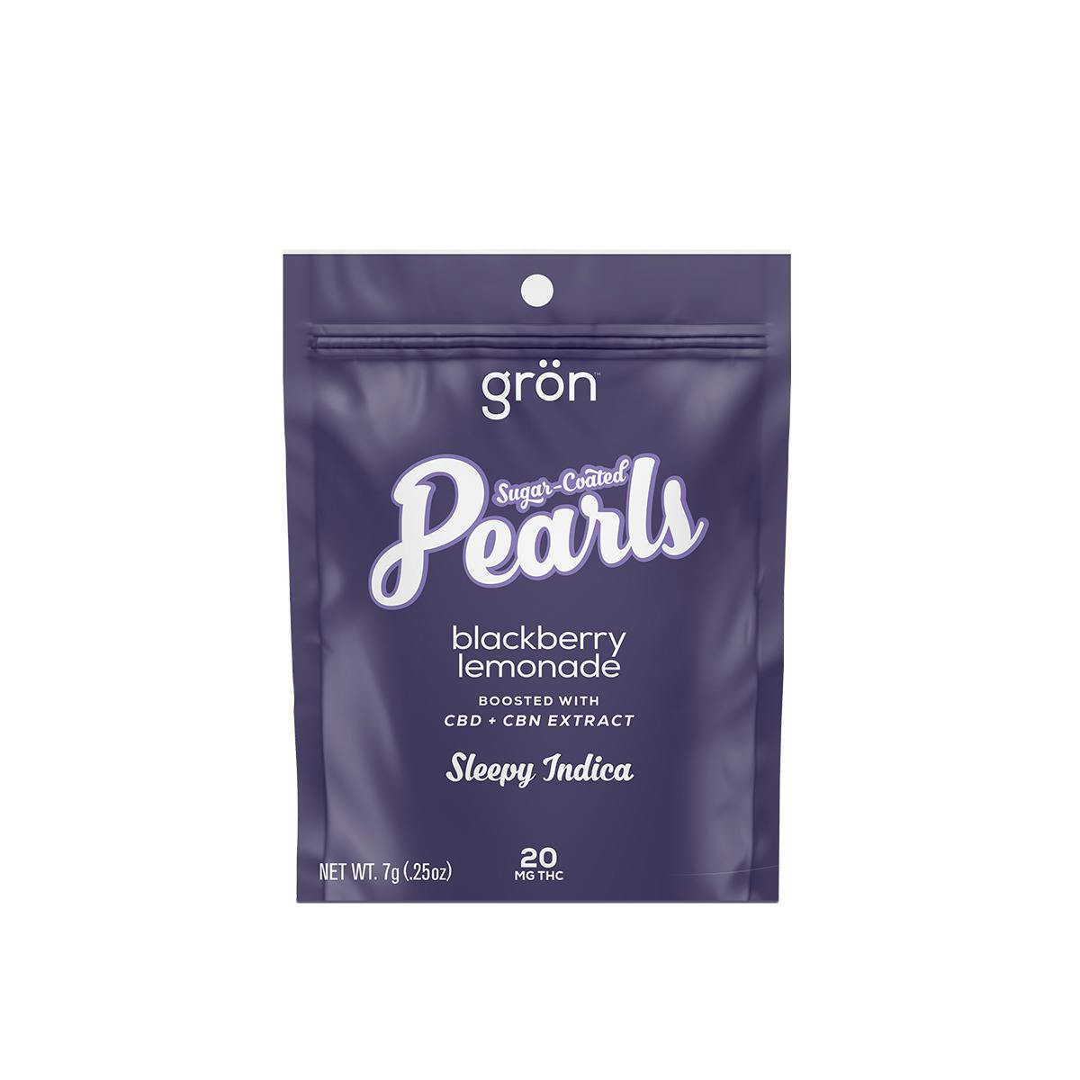 1:1 THC/CBN Blackberry Lemonade Pearls 2pk