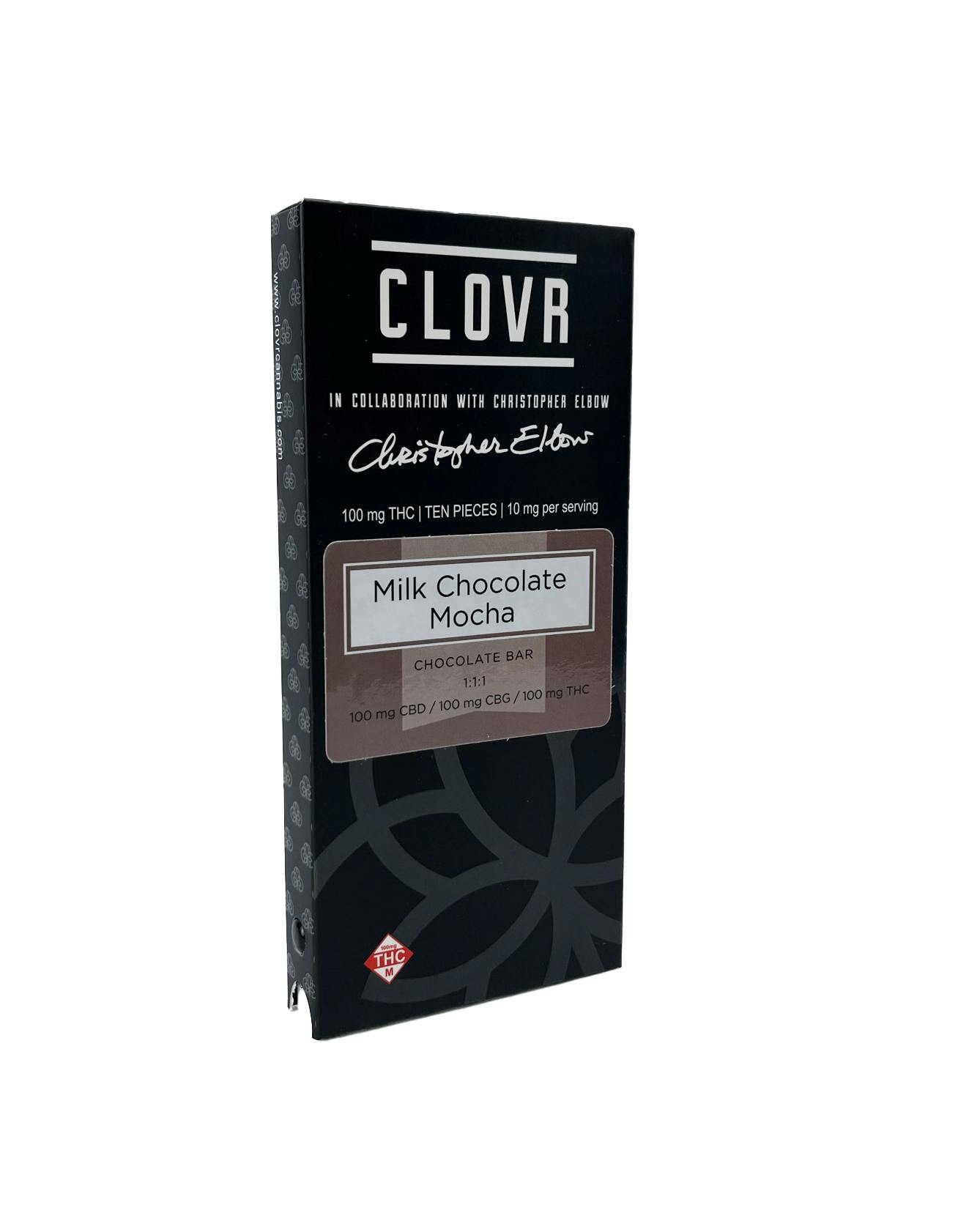 1:1:1 THC:CBD:CBG Mocha Chocolate Bar
