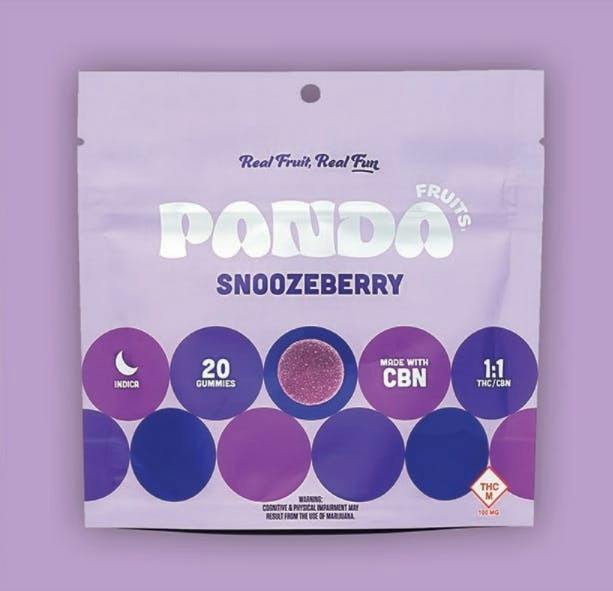 1:1 THC/CBN Snoozeberry Gummies 20pk