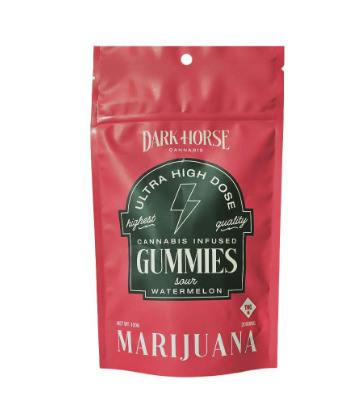 Sour Watermelon Bites Gummies 10pk