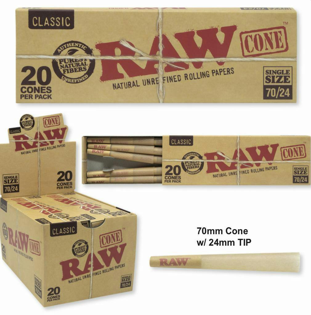 Classic PreRoll Cone 70mm/24mm 20pk