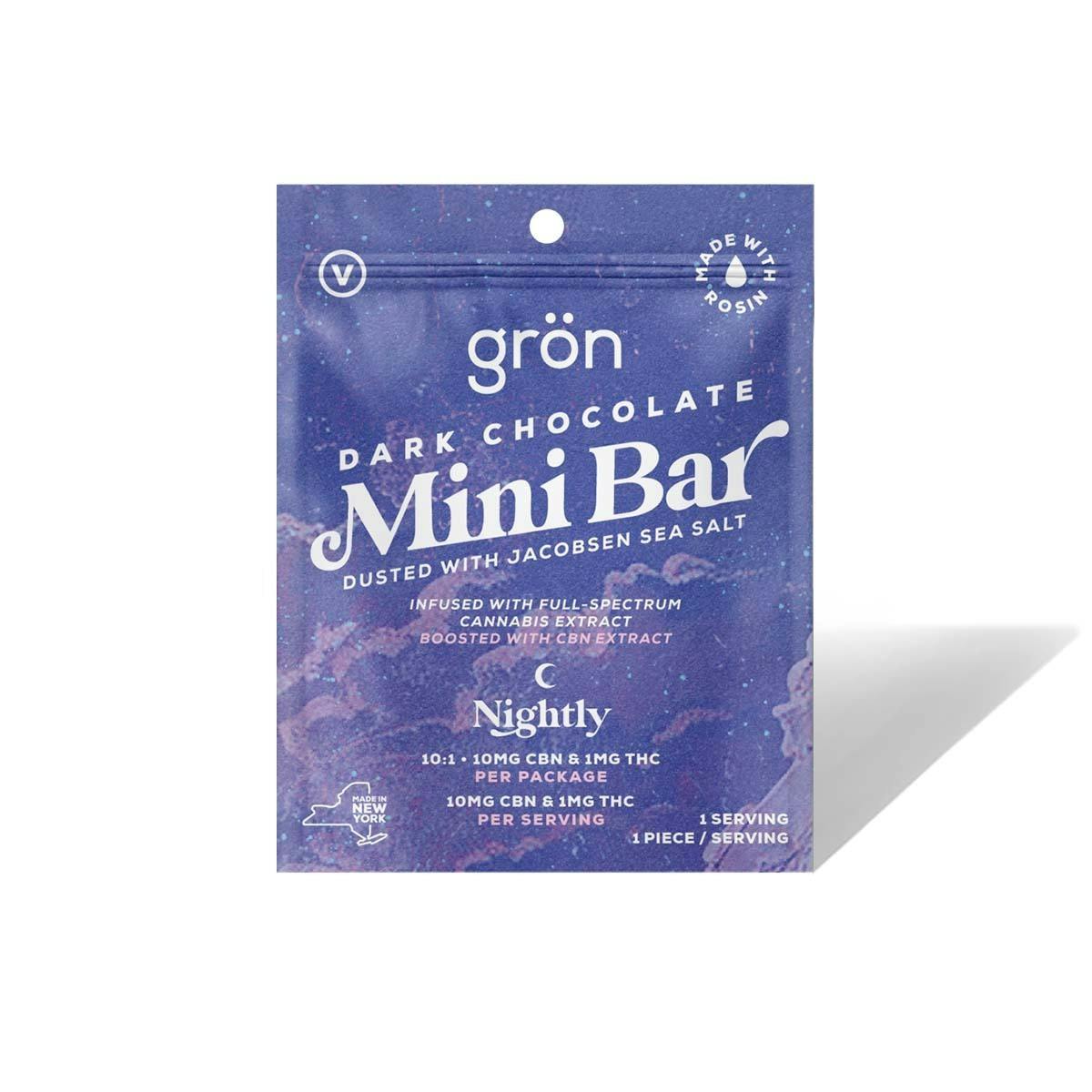 Dark Chocolate Mini Bar | Sleepy Indica | 1:1
