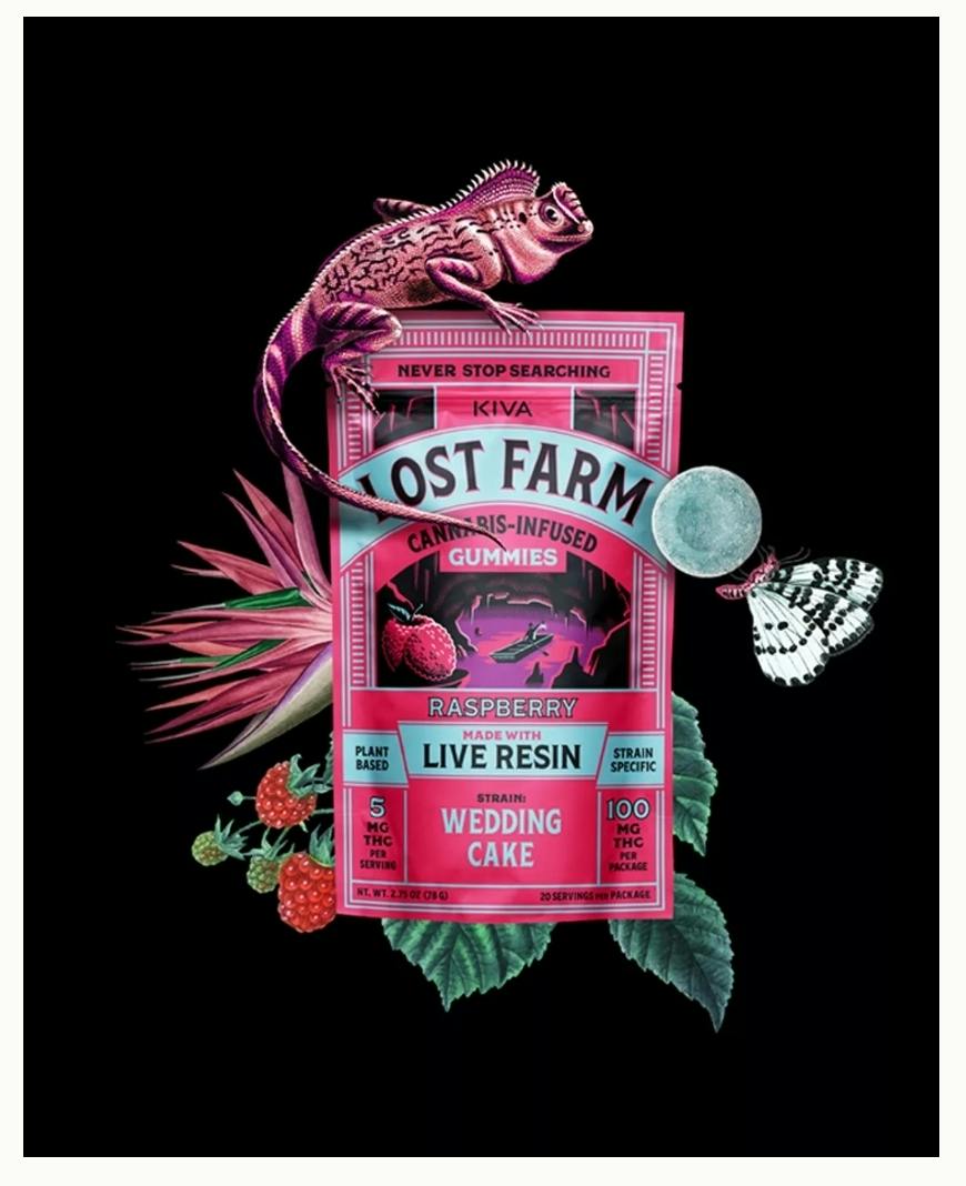 Gummies | Live Resin | Lost Farm | Raspberry x Wedding Cake