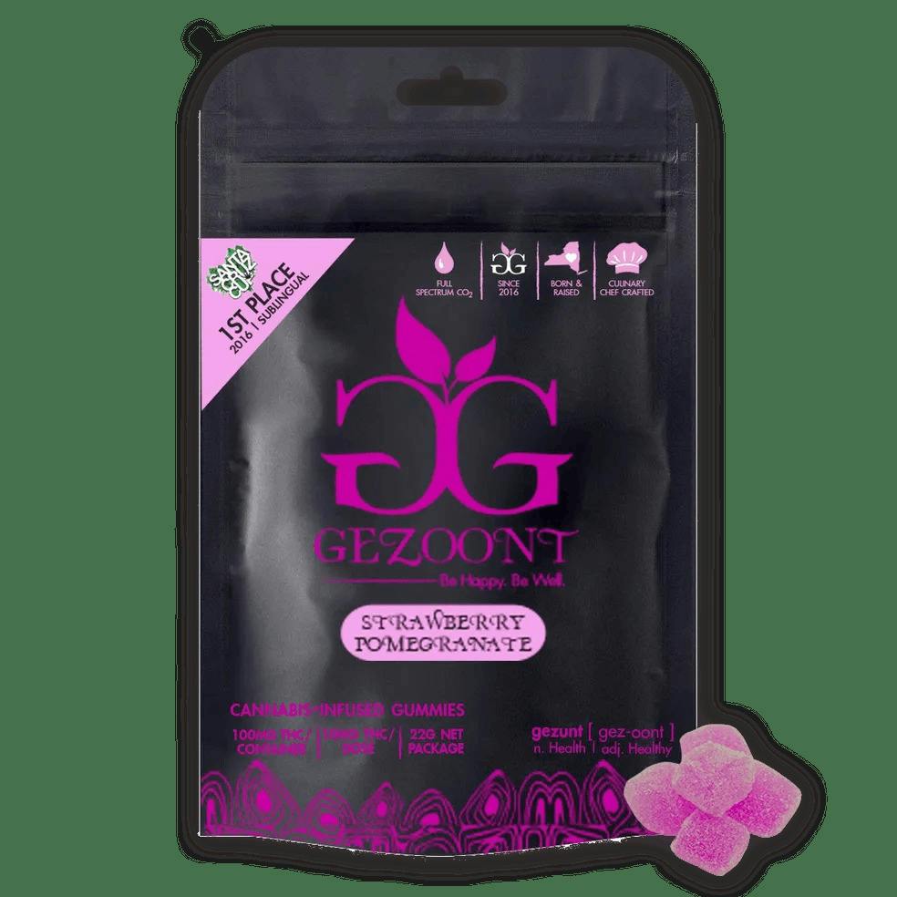 Gezoont | Gummies 10pk | Strawberry Pomegranate