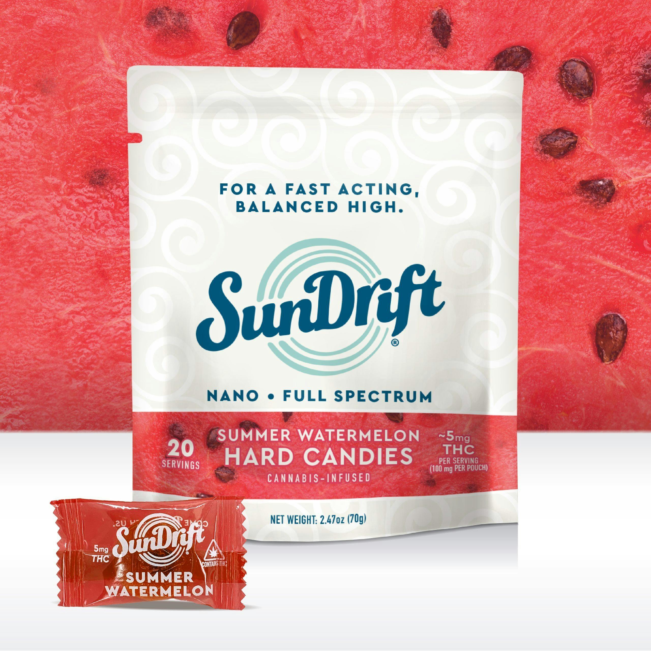 SunDrift | Hard Candies | Summer Watermelon | 5mg | 20pk