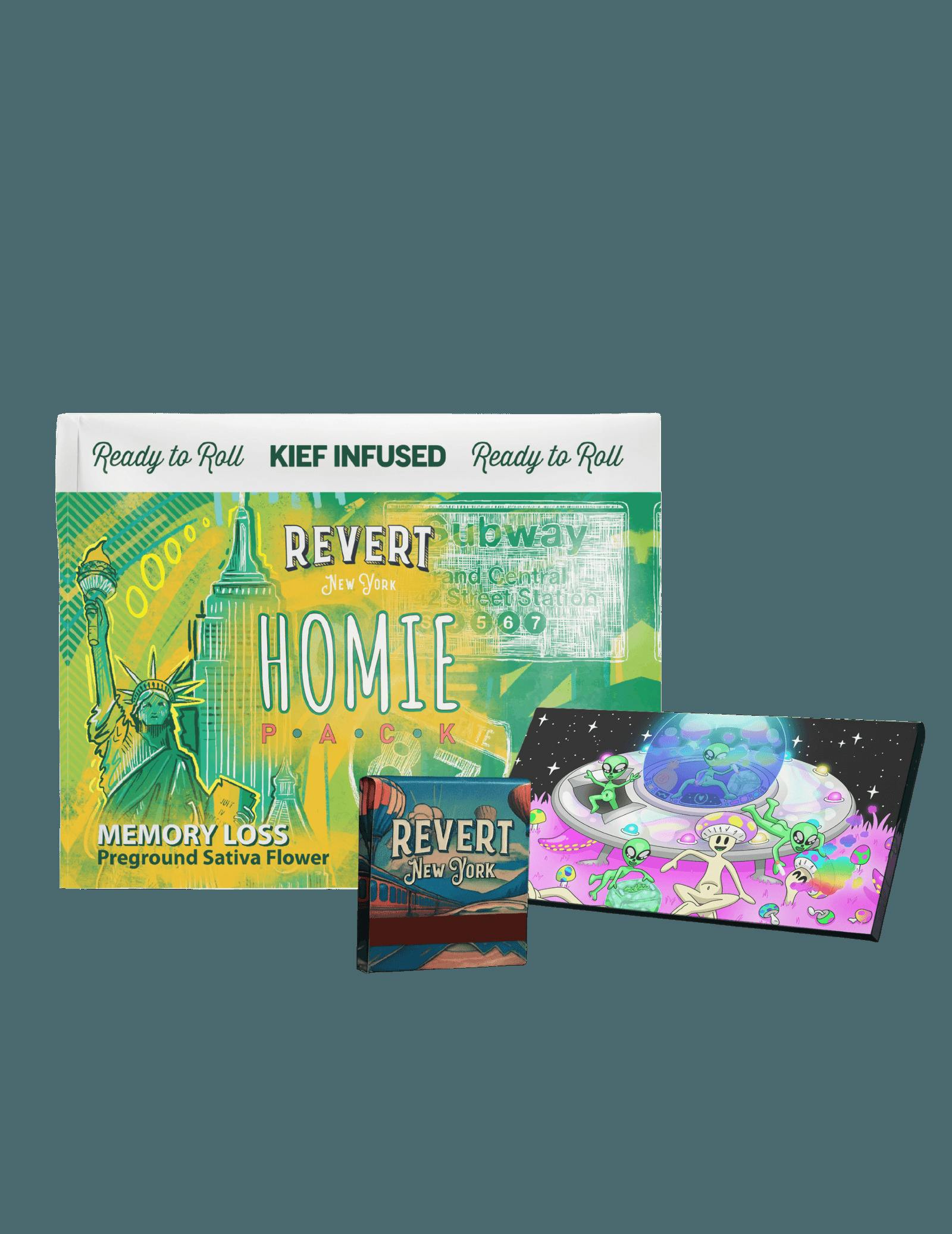 Memory Loss | Sativa | Kief Infused Pre-Ground Flower | Homie Pack cannabis product