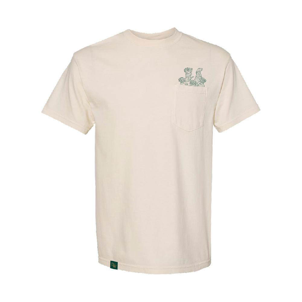 Short Sleeve Classic Pocket Ivory M