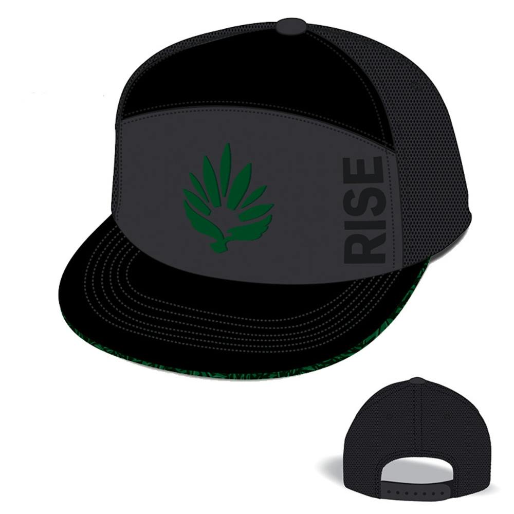 Grey Mesh Logo - Black