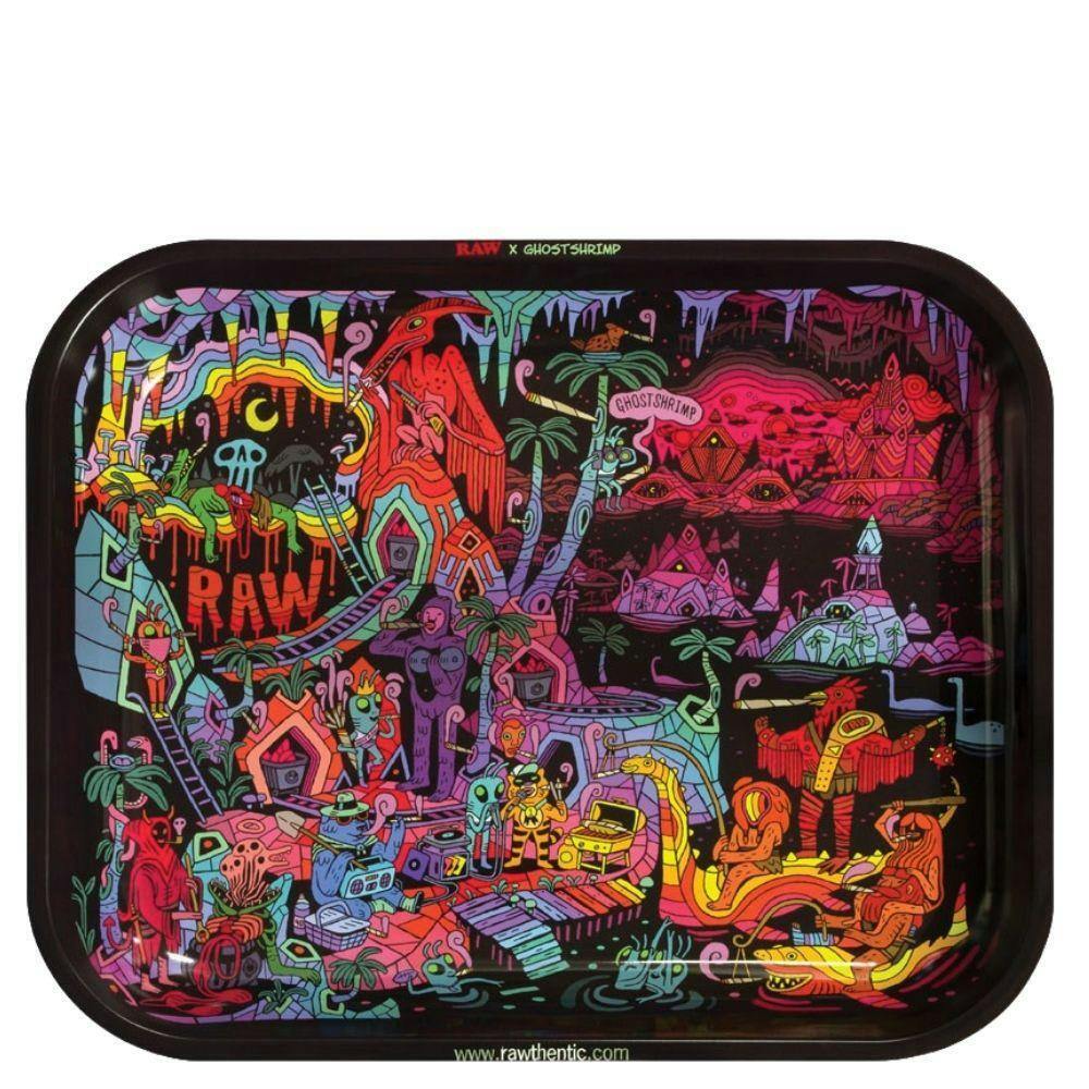 RAW Ghost Shrimp Rolling Tray - Large