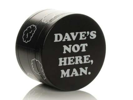 Cheech and Chong Dave's Not Here Man 4pc Grinder