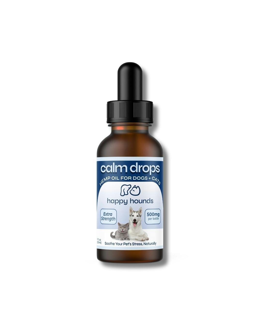 Happy Hounds Extra Strength Calm Drops For Pets