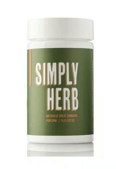 SIMPLY HERB GUSH MINTS POPCORN 14G