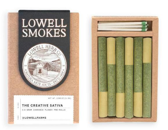 LOWELL THE VIVID SATIVA BLEND 6PK PRE-ROLLS 3.5G