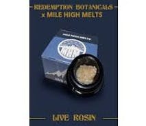 MILE HIGH MELTS BISCOTTI SUNDAE LIVE ROSIN 1G