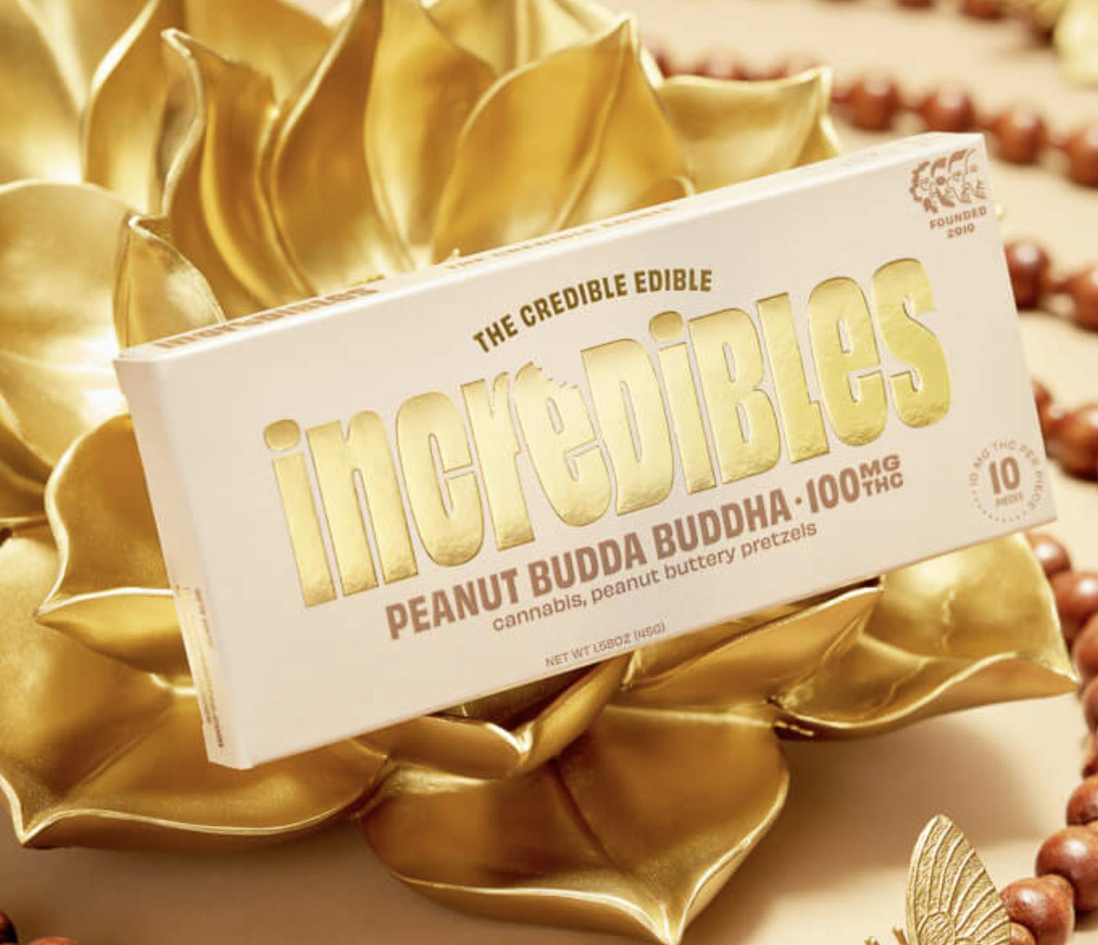 INCREDIBLES PEANUT BUDDA BUDDAH BAR 100MG