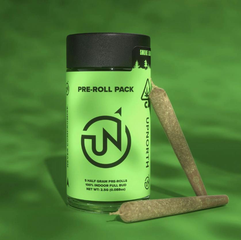 UPNORTH HELLA JELLY 5PK PRE-ROLLS 2.5G