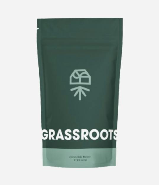 GRASSROOTS ZESTY GARLIC COOKIES POPCORN 14G