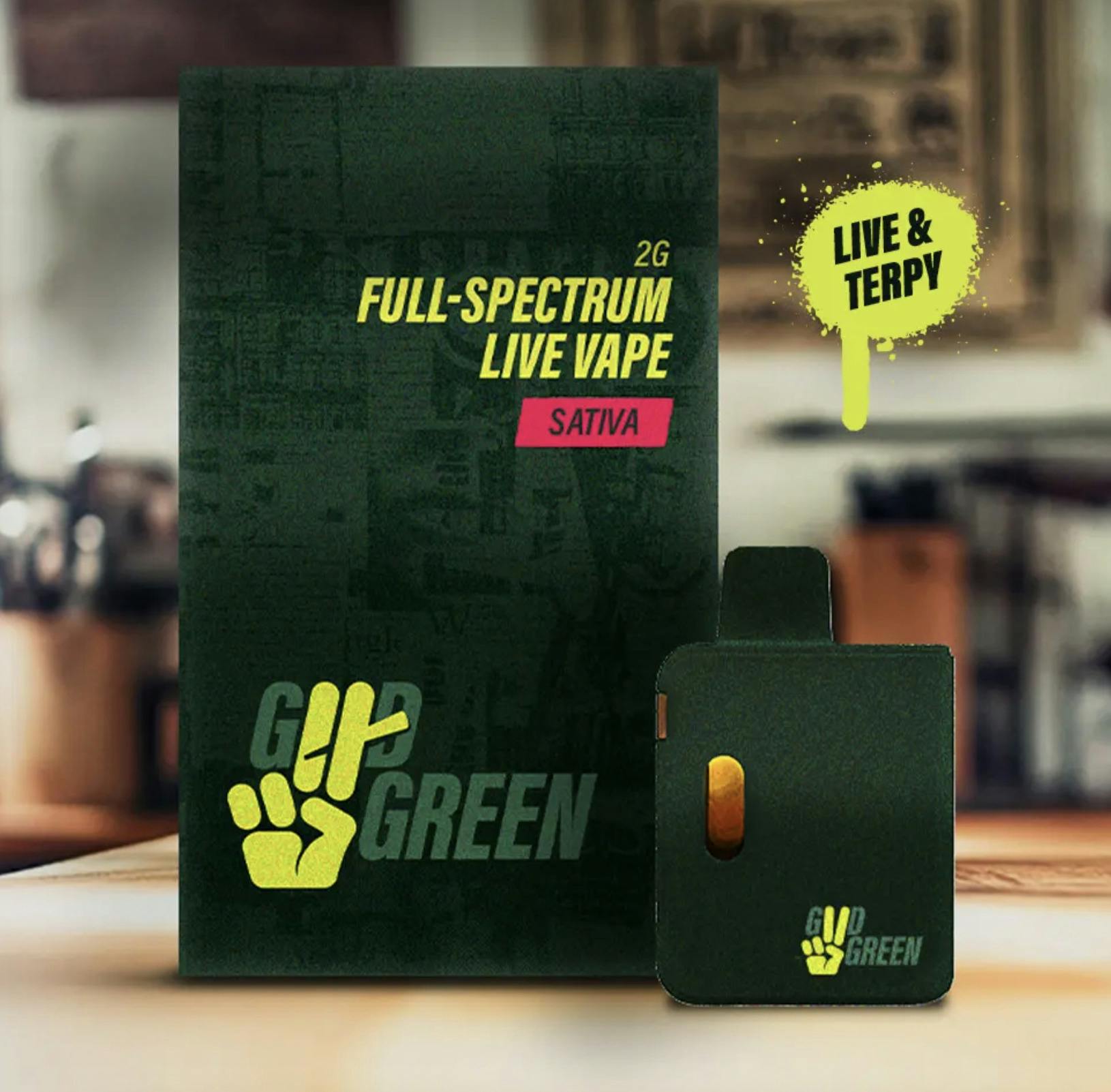 GOOD GREEN GUAVA CUPCAKE LIVE DISPOSABLE 2G