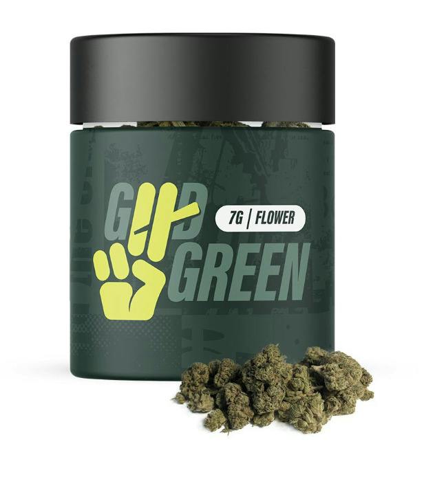 GOOD GREEN VANILLA FROSTING POPCORN 7G