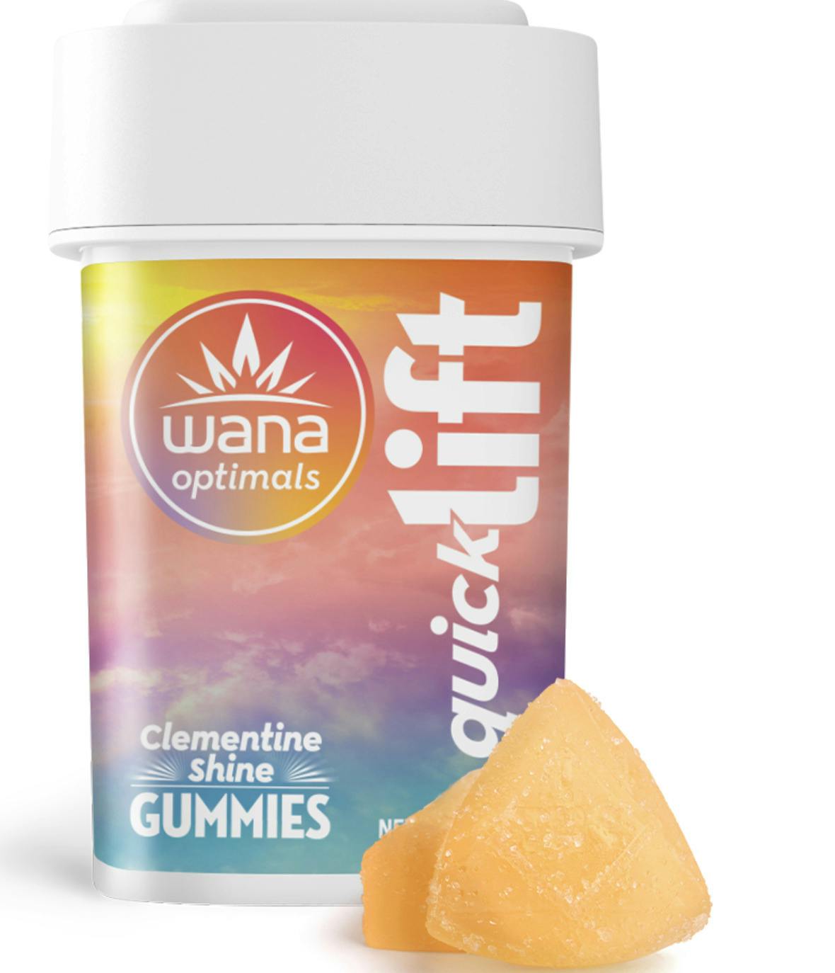 WANA OPTIMALS QUICK LIFT CLEMENTINE 10PK GUMMIES 100MG