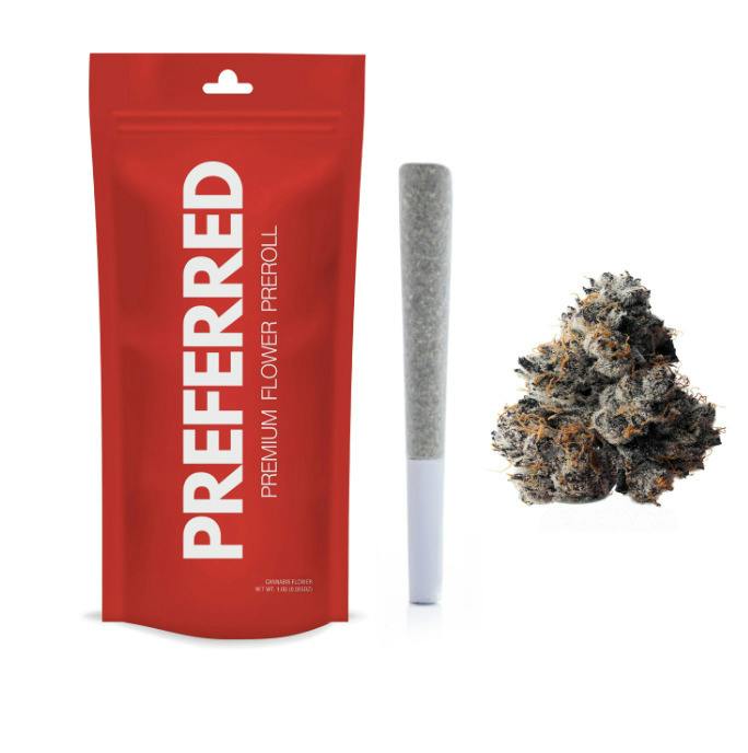 PREFERRED GARDENS LULU LEMON PRE-ROLL 1G