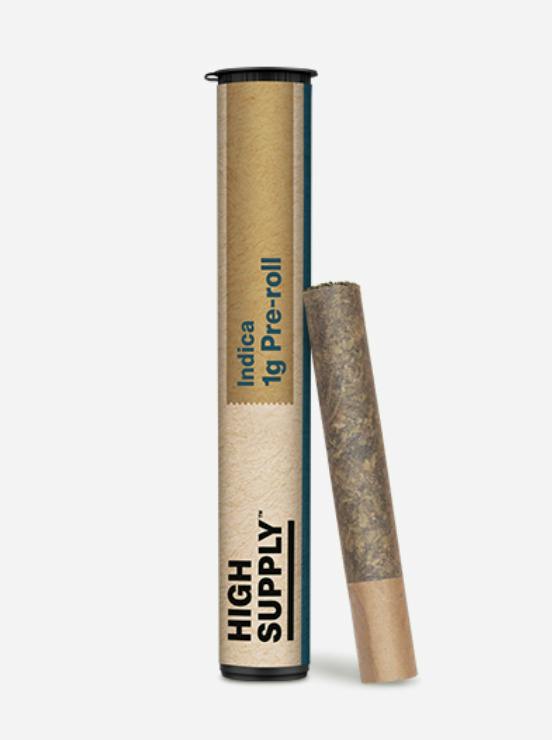 HIGH SUPPLY BLU BOMB POP 1PK PRE-ROLL 1G