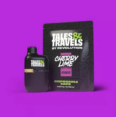 TALES & TRAVELS CHERRY LIME DISPOSABLE 1G