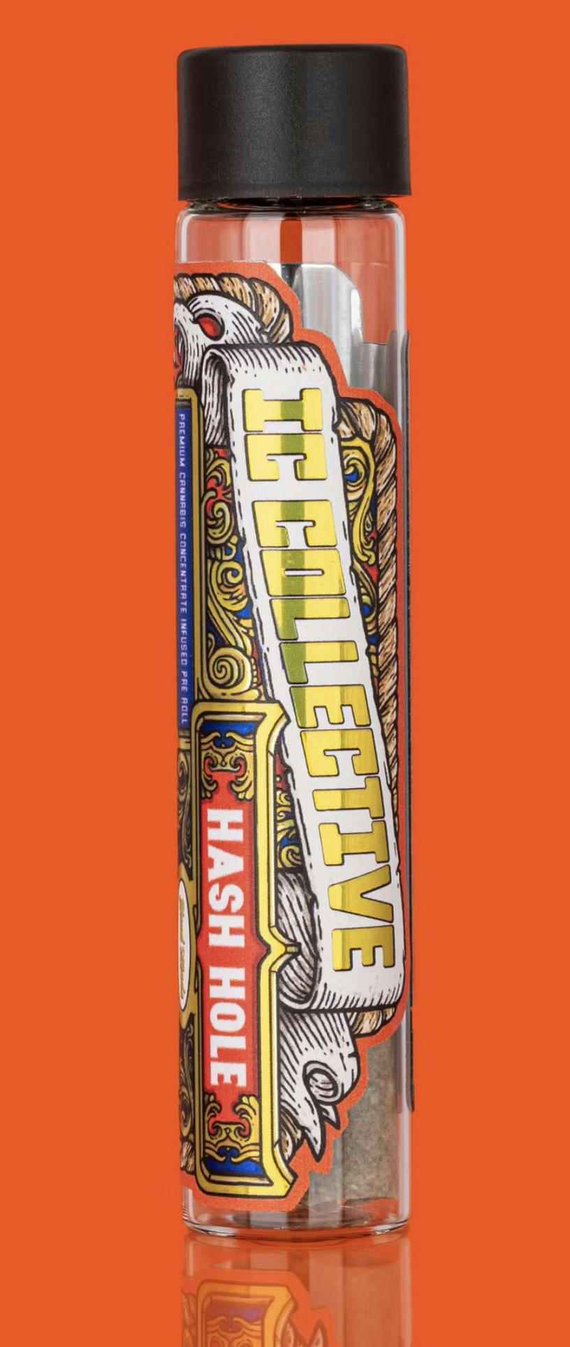 IC COLLECTIVE OMG X I.C.K.O. HASH HOLE 1PK PRE-ROLL 1.8G