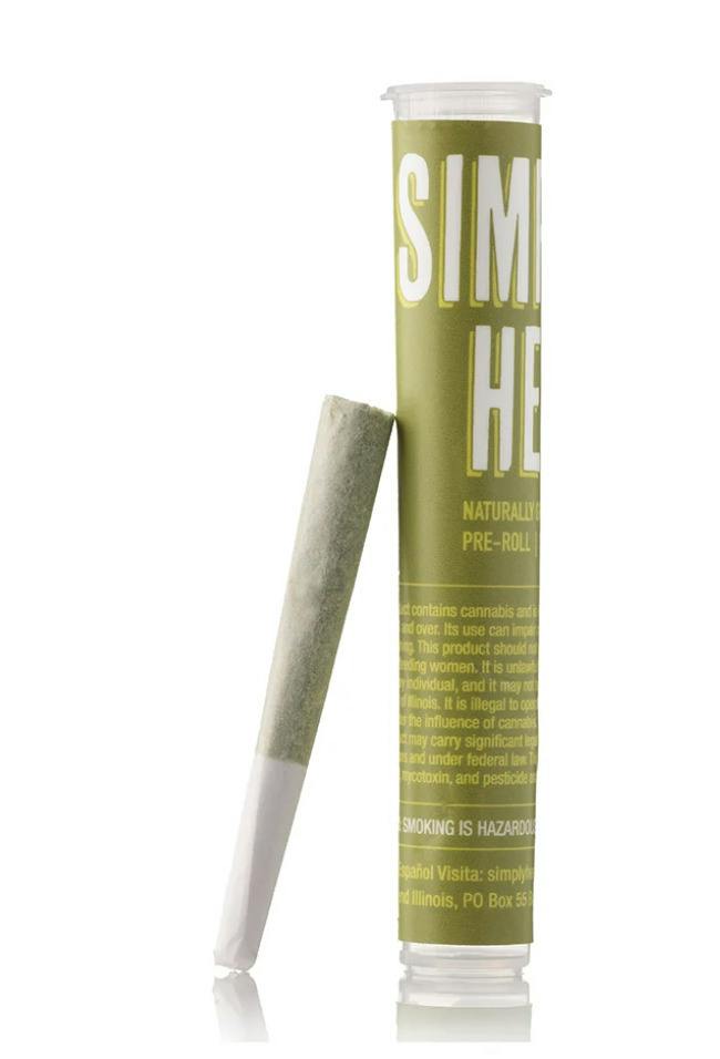 SIMPLY HERB HEIR HEADS 1PK PRE-ROLL 1G