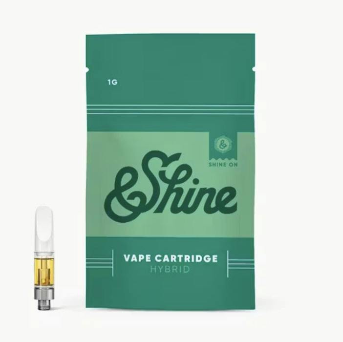 &SHINE ORANGE CHILL HIGH CBD CARTRIDGE 1G