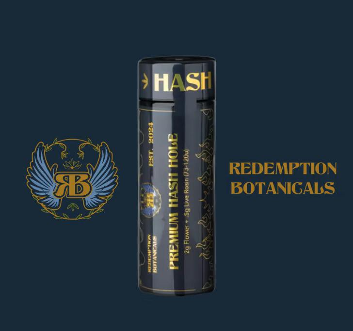 REDEMPTION BOTANICALS BISCOTTI SUNDAE HASH HOLE 2.5G