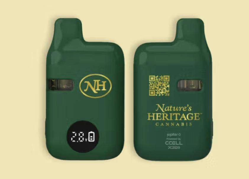 NATURE'S HERITAGE CHOCOLATINA LIVE RESIN DISPOSABLE 1G