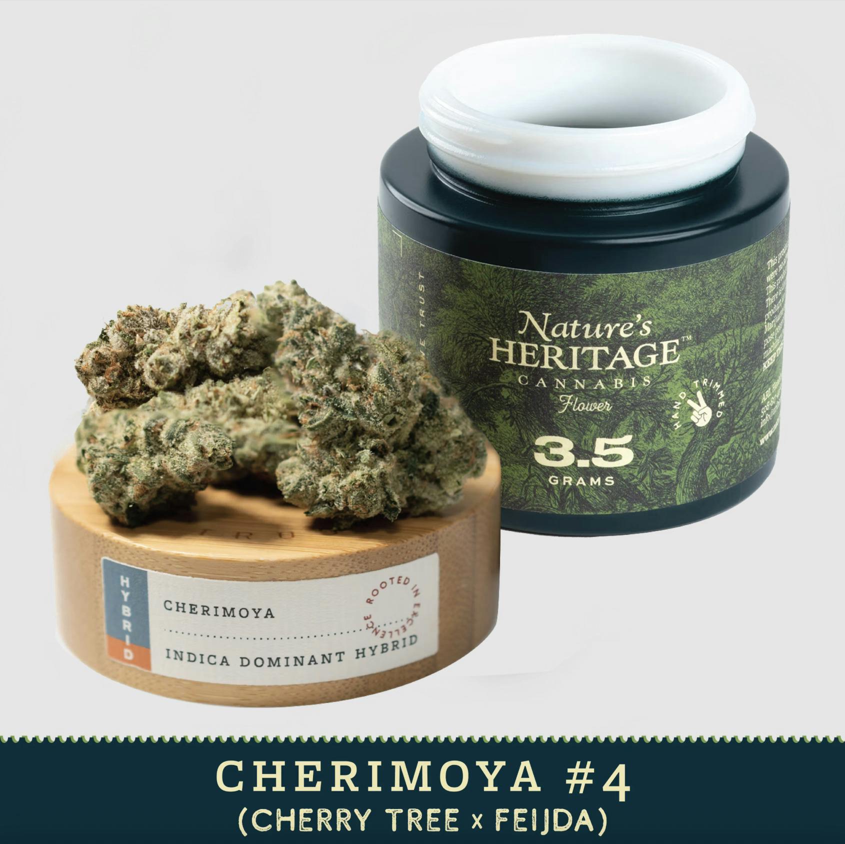 NATURE'S HERITAGE CHERIMOYA #1 FLOWER 3.5G