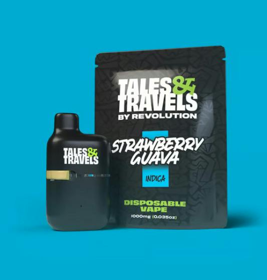 TALES & TRAVELS STRAWBERRY GUAVA DISPOSABLE 1G