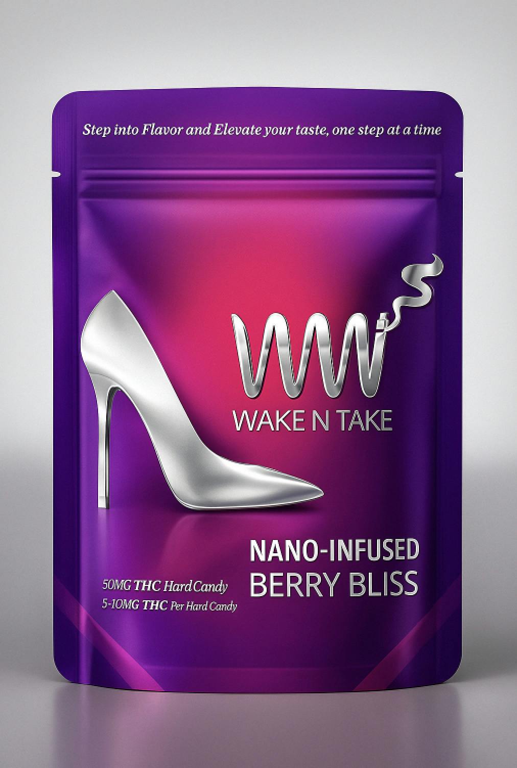 WAKE N TAKE BERRY BLISS 5PK HARD CANDY 50MG