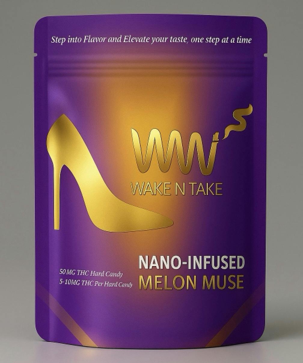 WAKE N TAKE MELON MUSE 5PK HARD CANDY 50MG