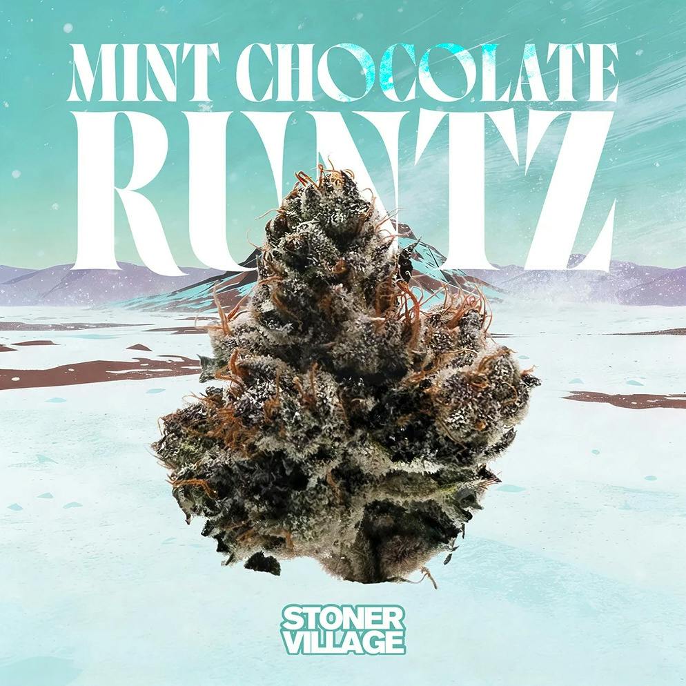 STONER VILLAGE MINT CHOCOLATE RUNTZ LIVE BADDER 1G