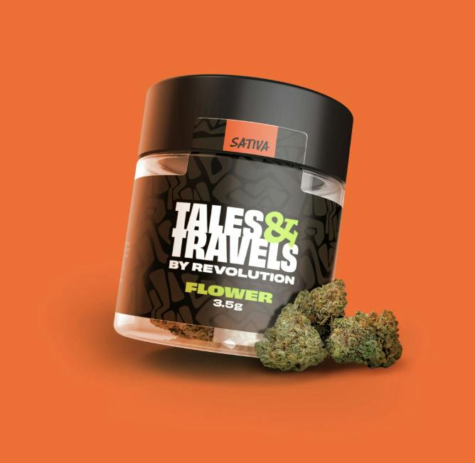 TALES & TRAVELS SAMBA SLAPZ FLOWER 3.5G at SEVEN POINT