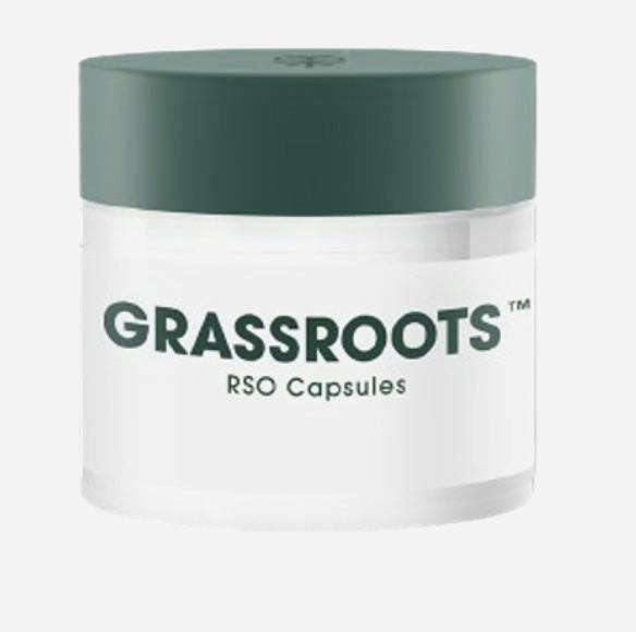 GRASSROOTS RSO 10PK CAPSULES 100MG