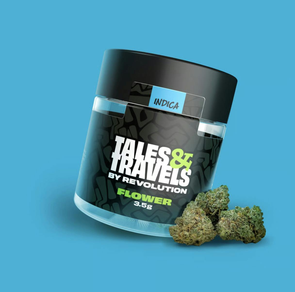 TALES & TRAVELS BLUE ANDEZE FLOWER 3.5G