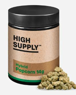 HIGH SUPPLY CHERRY RAINBOW POPCORN 14G