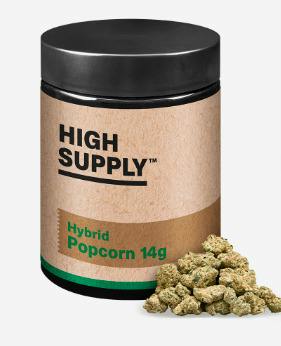HIGH SUPPLY BLUE DREAM POPCORN 14G