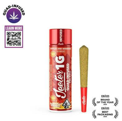 JEETER APPLES AND BANANAS 1PK INFUSED PRE-ROLL 1G