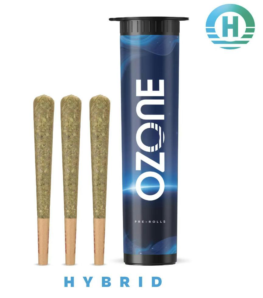 OZONE CAKE WALK 3PK PRE-ROLLS 1.5G
